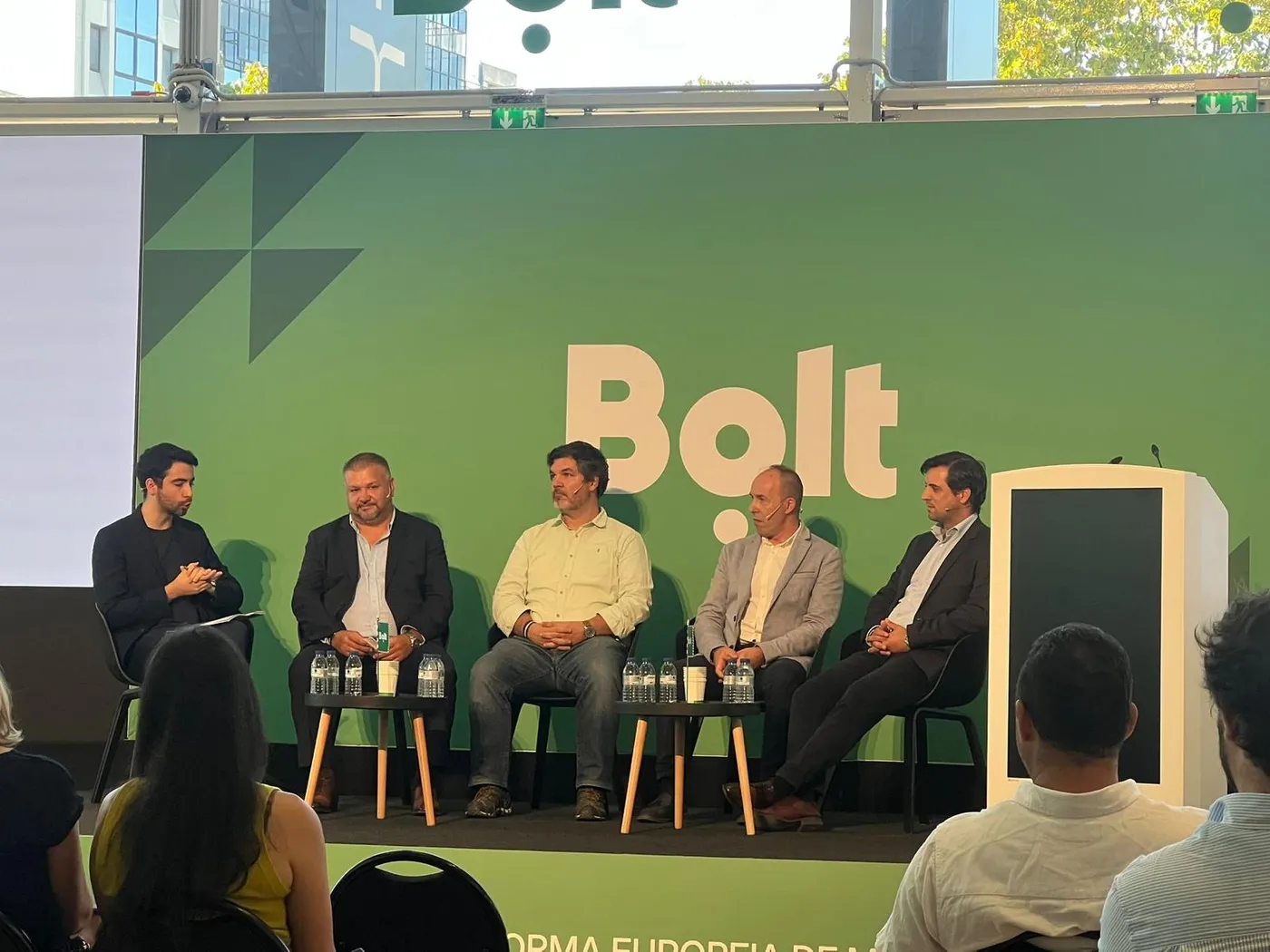 ANM-TVDE num painel de debate num evento da Bolt
